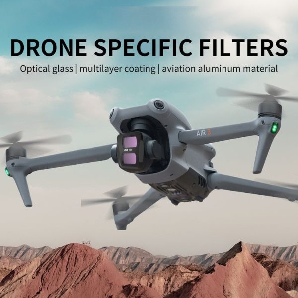 DJI Air 3 JSR KB Series Drone Lens Filter, Filter: MCUV - Image 2