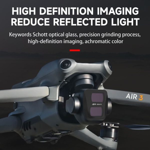 DJI Air 3 JSR KB Series Drone Lens Filter, Filter: MCUV - Image 8