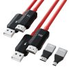 THT-020-8-2 4 in 1 HDMI Transmitter Wireless Screen Sharer Set (Black)