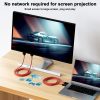 THT-020-8-2 4 in 1 HDMI Transmitter Wireless Screen Sharer Set (Black) - Image 5