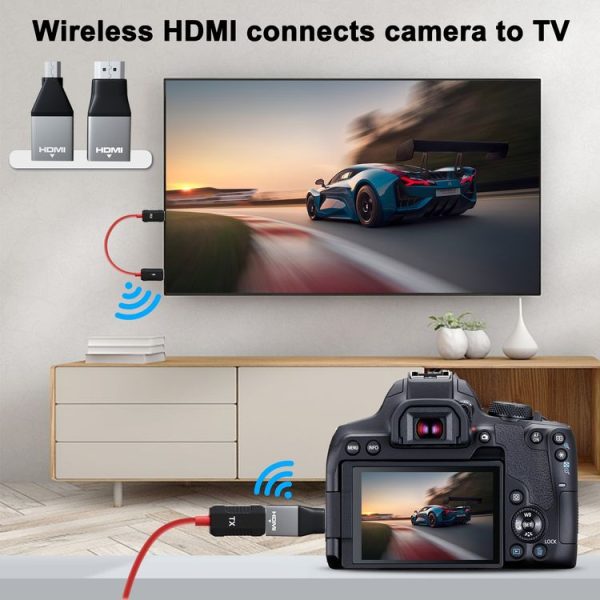 THT-020-8-2 4 in 1 HDMI Transmitter Wireless Screen Sharer Set (Black) - Image 9