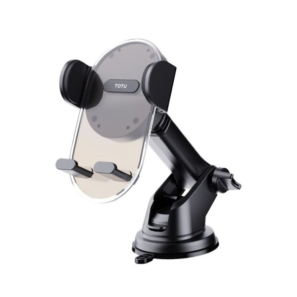 TOTU DCTS-019 Ming Series Car Holder, Suction Cup Version (Translucent Black)