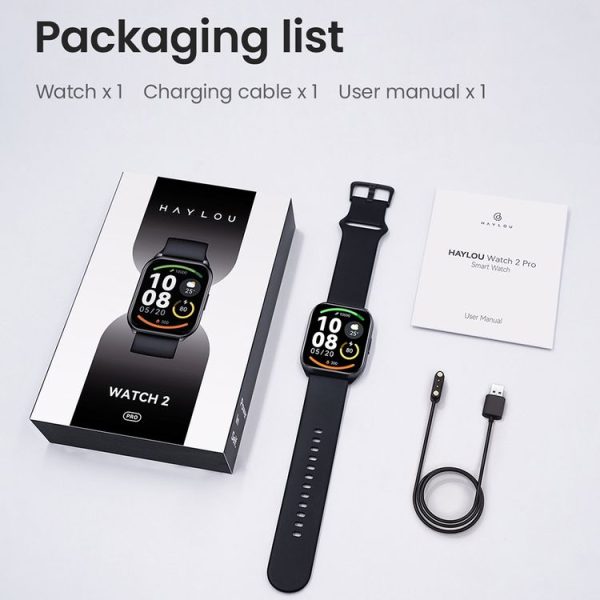 Original Xiaomi Youpin Haylou LS02 Pro Smart Watch, 1.85 inch Screen Silicone Strap, Support 100 Sport Modes / Health Monitoring (White) - Image 12