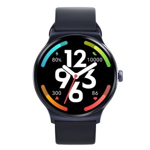 Original Xiaomi Youpin Haylou Solar Lite Smart Watch, 1.38 inch Screen Silicone Strap, Support 100 Sport Modes / Health Monitoring (Blue)