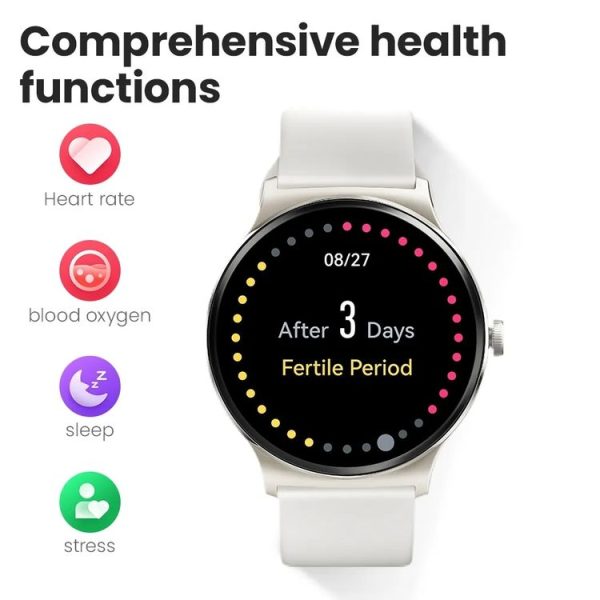 Original Xiaomi Youpin Haylou Solar Lite Smart Watch, 1.38 inch Screen Silicone Strap, Support 100 Sport Modes / Health Monitoring (Blue) - Image 7