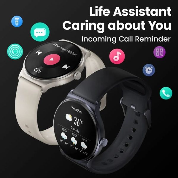 Original Xiaomi Youpin Haylou Solar Lite Smart Watch, 1.38 inch Screen Silicone Strap, Support 100 Sport Modes / Health Monitoring (Blue) - Image 8
