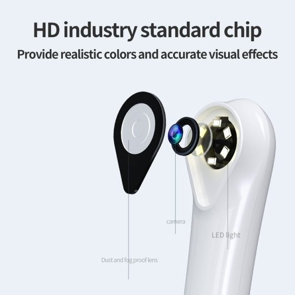AN109 6LEDs 1080P 3 in 1 Visible Oral Endoscope (Green) - Image 7