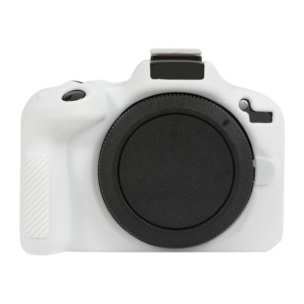 Canon EOS R50 Soft Silicone Protective Case (White)