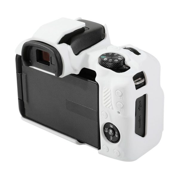 Canon EOS R50 Soft Silicone Protective Case (White) - Image 3