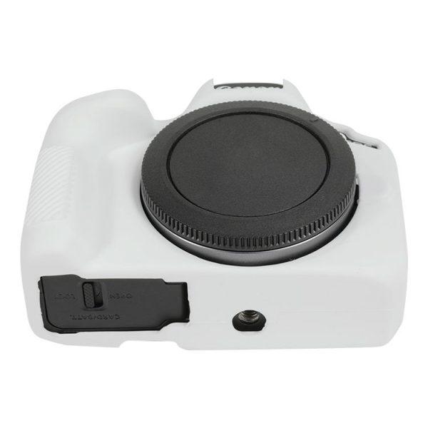 Canon EOS R50 Soft Silicone Protective Case (White) - Image 5