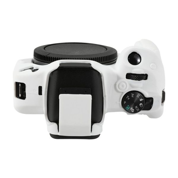 Canon EOS R50 Soft Silicone Protective Case (White) - Image 6
