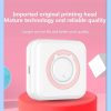 C15 Portable Multifunction Mini Printer Support OCR Text Scanning (Pink) - Image 4