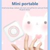 C15 Portable Multifunction Mini Printer Support OCR Text Scanning (Pink) - Image 8