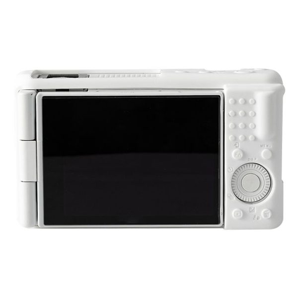 Sony ZV-1F / ZV1 M2 Soft Silicone Protective Case (White) - Image 2