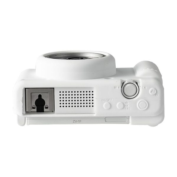 Sony ZV-1F / ZV1 M2 Soft Silicone Protective Case (White) - Image 5