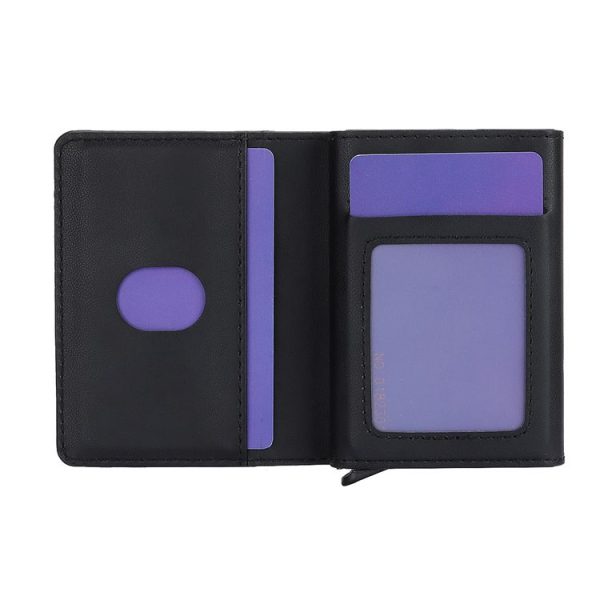 Anti Theft Brush Card Bag, Size: 10x6x3cm (Black) - Image 3