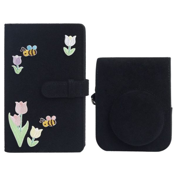 3 inch 96 Sheets Photo Album Felt Album (Tulip) - Image 2