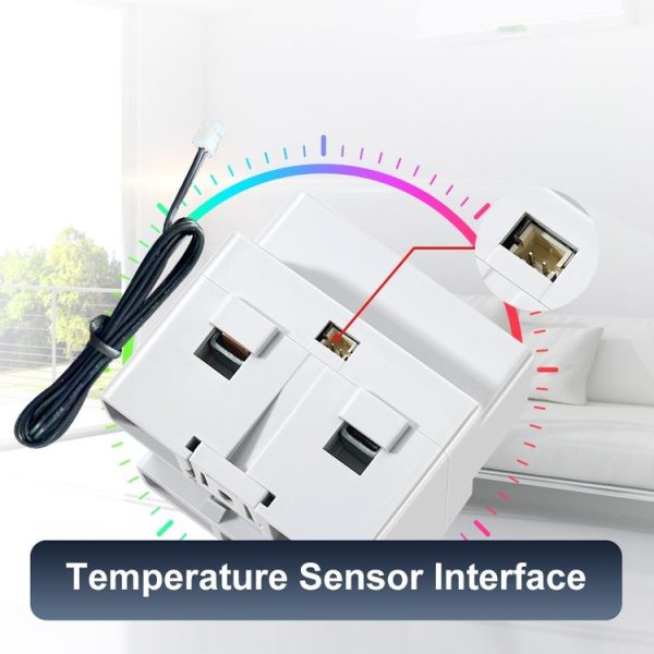 KWS-302WF 170-270V Multifunctional AC Digital Display Rail Voltage and Current Monitoring Meter - Image 8