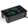 KWS-AC301-100A 50-300V AC Digital Current Voltmeter with Opening Transformer (Black) - Image 2