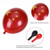 100pcs / bag 10 inch Activity Decoration Pentagram Heart Shaped Red Balloon - Image 4