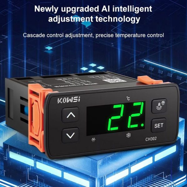 KWS-CH302 Intelligent Dual Sensor Temperature Controller - Image 5