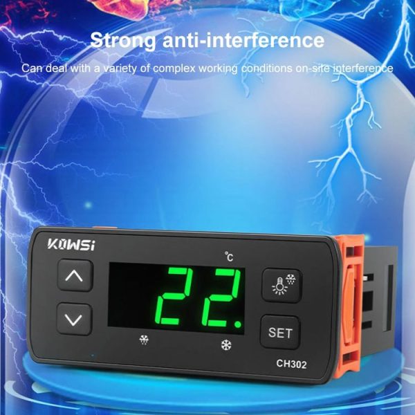 KWS-CH302 Intelligent Dual Sensor Temperature Controller - Image 6
