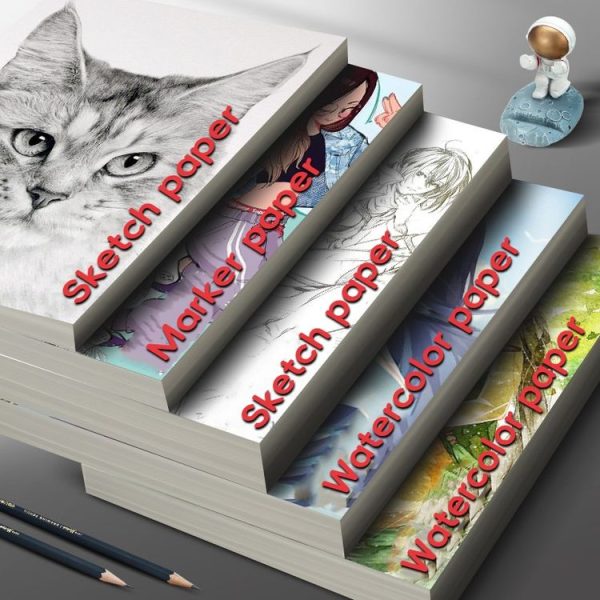 Deli 20 Sheets / Pack 8K Sketch Paper Painting Paper Art Sketch Hand-painted Copy Sketch Paper - Image 4