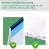 Deli 7653 Notebook A5 Wireless Binding Soft Surface Simple Notepad Student Notepad - Image 3