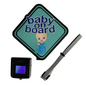 EL Luminous Car Stickers Cold Light Car Stickers Car Luminous Pattern Decoration (Baby On Board)