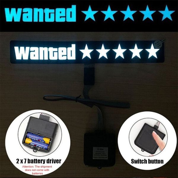 EL Luminous Car Stickers Cold Light Car Stickers Car Luminous Pattern Decoration (Baby On Board) - Image 5