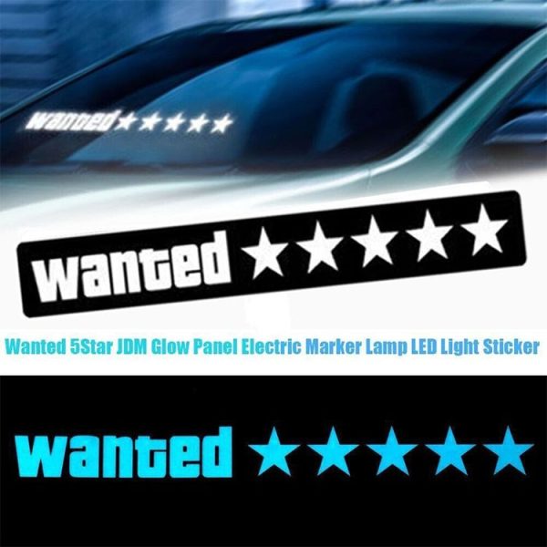 EL Luminous Car Stickers Cold Light Car Stickers Car Luminous Pattern Decoration (Baby On Board) - Image 6