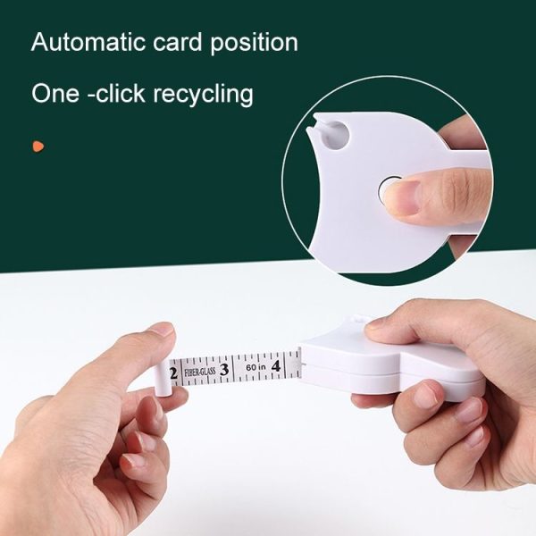 Automatic Precision Waist Measurement Ruler Random Color - Image 4