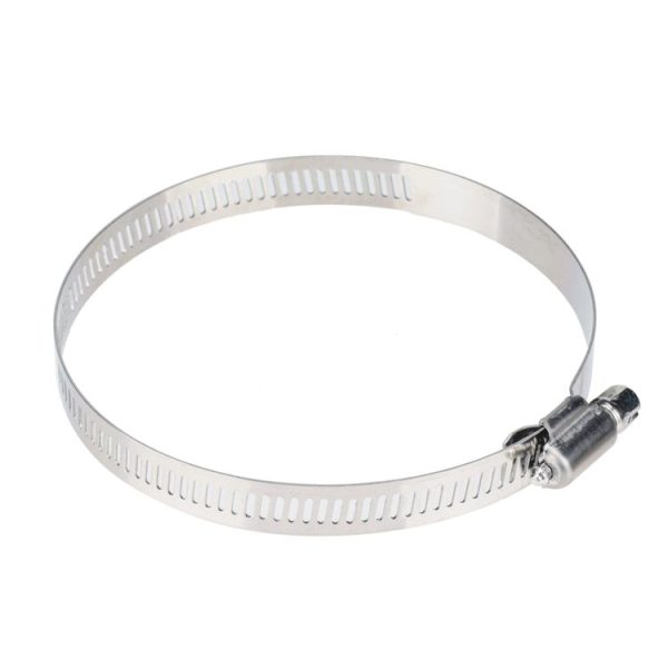 4 PCS Stainless Steel Hose Clamps Pipe Clip Fuel Line Clip, Size: 91-114mm - Image 2