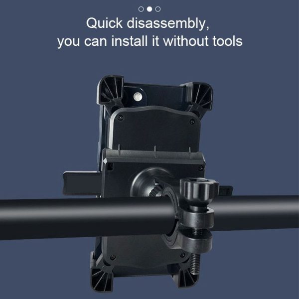 Mobile Phone Holder Navigation Bicycle Holder, Handlebar Model - Image 7