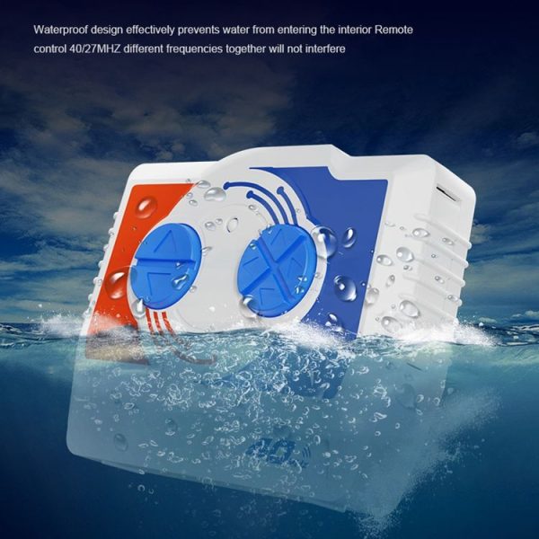 LS-XDU / RC B4 Remote Control Whale Toy Can Dive And Spray Water (Royal Blue) - Image 4