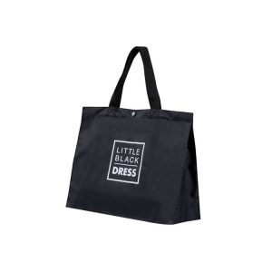 24x25.5x9.5cm Oxford Cloth Eco-friendly Shopping Bag Large Capacity Folding Portable Small Canvas Bag (Random Color Delivery)