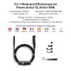 Ulefone Endoscope E1 IP67 Waterproof 3 in 1 Endoscope for Ulefone Power Armor 21 / 19 / 18T / 16 Pro / 13 / Armor Pad (Black) - Image 9