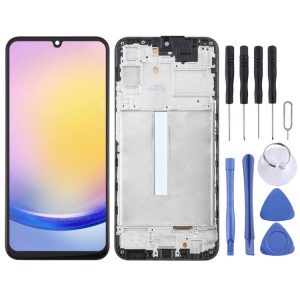 Samsung Galaxy A25 SM-A256B TFT LCD Screen Digitizer Full Assembly with Frame, Not Supporting Fingerprint Identification