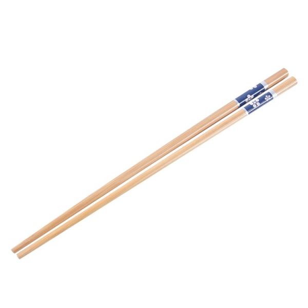 5 Pairs Kitchen Household Natural Wood Chopsticks (Individually Packaged) - Image 2