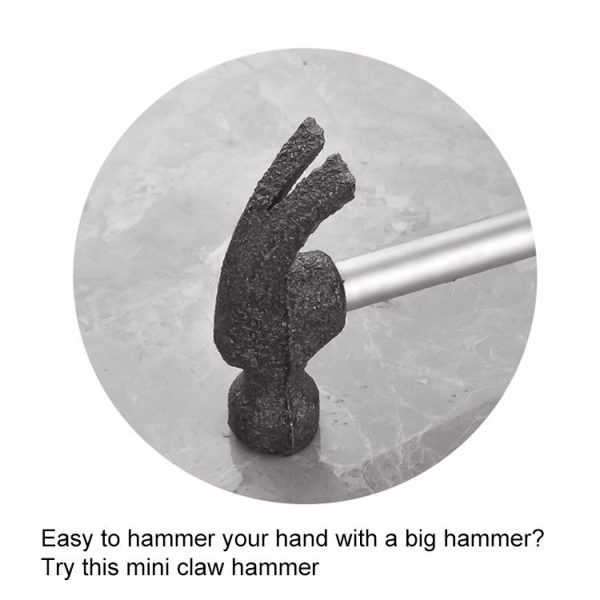 Mini Claw Hammer Traceless Nails Special Hammer Plastic - Image 2