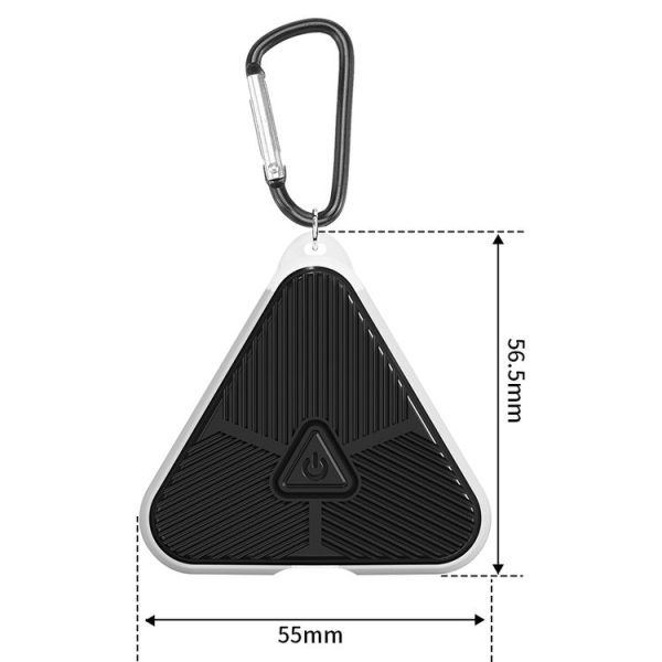 709 Outdoor Camping Ultrasonic Portable Mosquito Repeller (Black) - Image 2