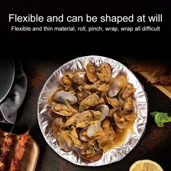 Thickened BBQ Tin Foil Baking Aluminum Foil 30cmx5m - Image 7
