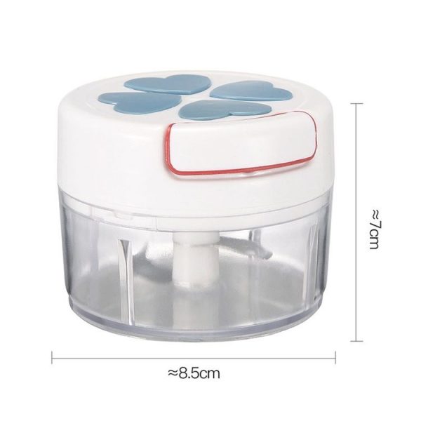 Household Multi-function Kitchen Garlic Device Manual Pull Pounding Garlic (Random Color Delivery) - Image 2