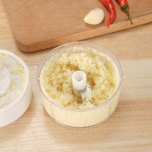 Household Multi-function Kitchen Garlic Device Manual Pull Pounding Garlic (Random Color Delivery) - Image 3