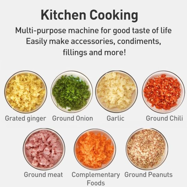 Household Multi-function Kitchen Garlic Device Manual Pull Pounding Garlic (Random Color Delivery) - Image 4