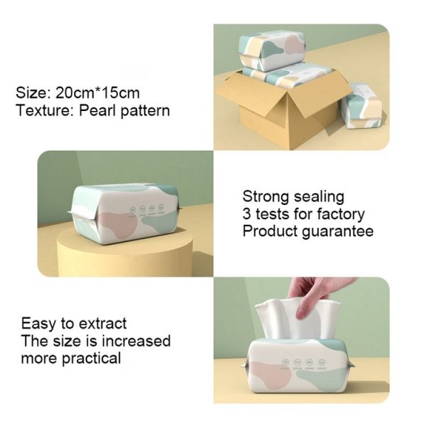 Baby Cotton Soft Towel Wet & Dry Dual Use Disposable Face Towel, Specification: 100pcs / Pack - Image 6