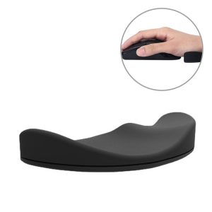 Silicone Wrist Support Mouse Pad Mobile Palm Rest Office Hand Rest, Spec: Black Left Hand