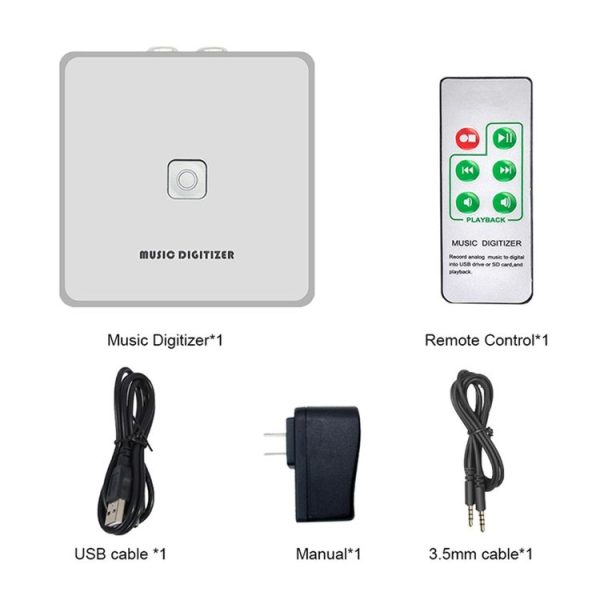 Ezcap 241 Audio Recorder Cassette CD to MP3 Converter Digital to Analog Converter - Image 4