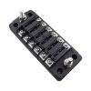 CP-4041 Vertical 6 Way Fuse Block with Fuses and Terminals - Image 4