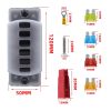 CP-4041 Vertical 6 Way Fuse Block with Fuses and Terminals - Image 6